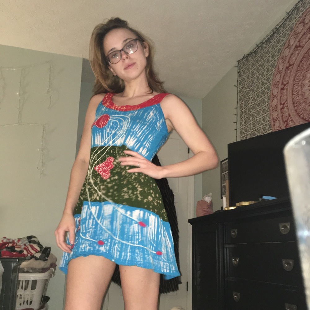 Handcrafted Hippie Dress